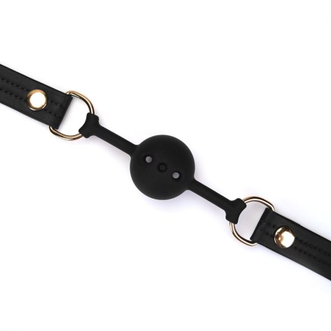 Liebe Seele knebel Black Organosilicon Ball Gag Liebe Seele knebel Black Organosilicon Ball Gag