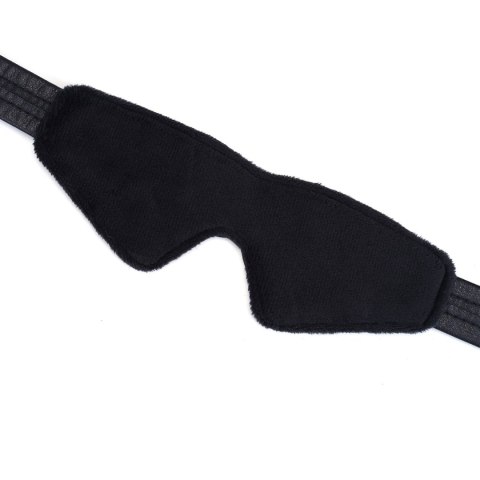 Liebe Seele maska na oczy Black Bond Blindfold Liebe Seele maska na oczy Black Bond Blindfold