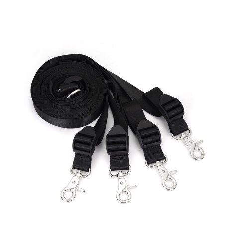 Liebe Seele underbed webbing accessory with clips in silver