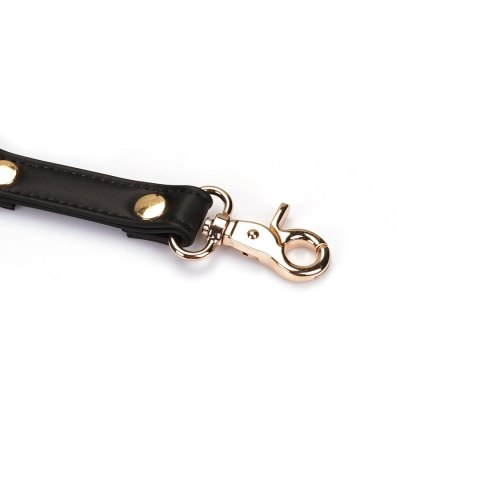 Liebe Seele uprząż Bondage Black Organosilicon Hogtie