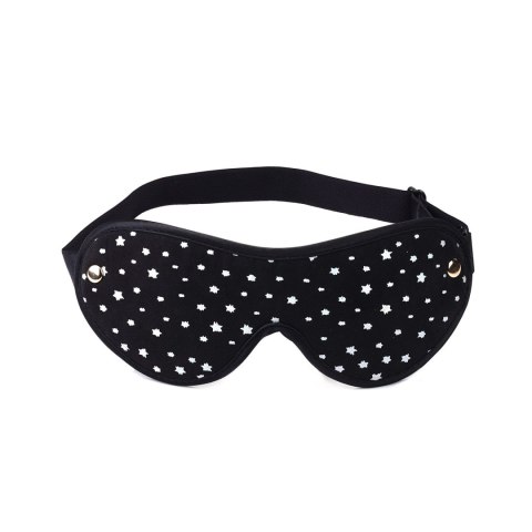 Liebe Seele zestaw Stary Nights 7pcs Bondage Kit Black Stary PU