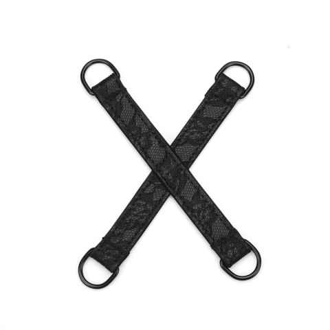 Liebe Seele zetaw Black Lace and Neoprene 11pcs Bondage Kit