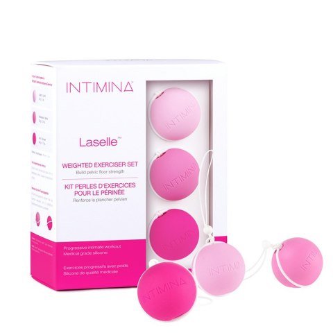 Kulki do ćwiczeń mięśni Kegla Intimina Laselle Kegel Routine Kulki do ćwiczeń mięśni Kegla Intimina Laselle Kegel Routine