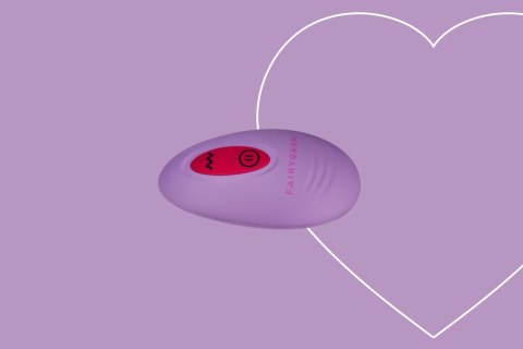 Masażer intymny FairyGasm HeartGem Violet