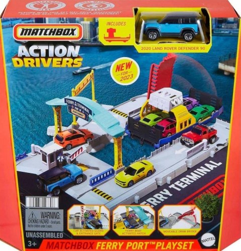 Matchbox Prawdziwe Przygody Port HMH29 Matchbox Prawdziwe Przygody Port HMH29