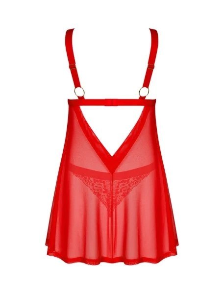 Obsessive komplet bielizny babydoll + stringi Elianes XS/S Obsessive komplet bielizny babydoll + stringi Elianes XS/S