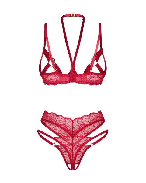 Obsessive koronkowy komplet bielizny Cupide Desir S/M Obsessive koronkowy komplet bielizny Cupide Desir S/M