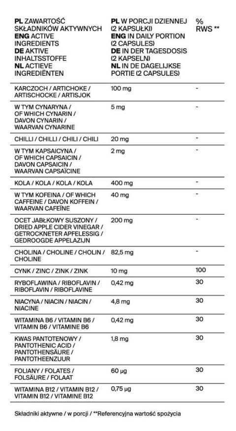 Wsparcie metabolizmu 60 kapsułek Qi-Nu Metabolism Support Wsparcie metabolizmu 60 kapsułek Qi-Nu Metabolism Support