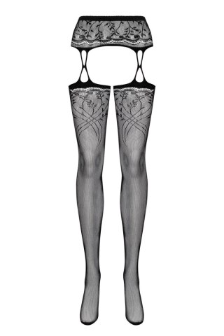 Obsessive S206 garter stockings czarne