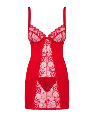 Obsessive koszulka ze stringami Heartina 2XL/3XL