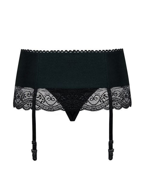 Obsessive pas do pończoch ze stringami Miamor L/XL