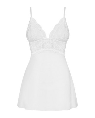 810-BAB-2 babydoll biały S/M Obsessive