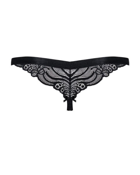 828-THC-1 stringi otwarte czarne S/M Obsessive 828-THC-1 stringi otwarte czarne S/M Obsessive