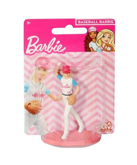 Barbie Minifigurka Lalka Baseball Barbie Minifigurka Lalka Baseball