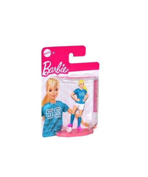 Barbie Minifigurka Lalka Soccer Barbie Minifigurka Lalka Soccer