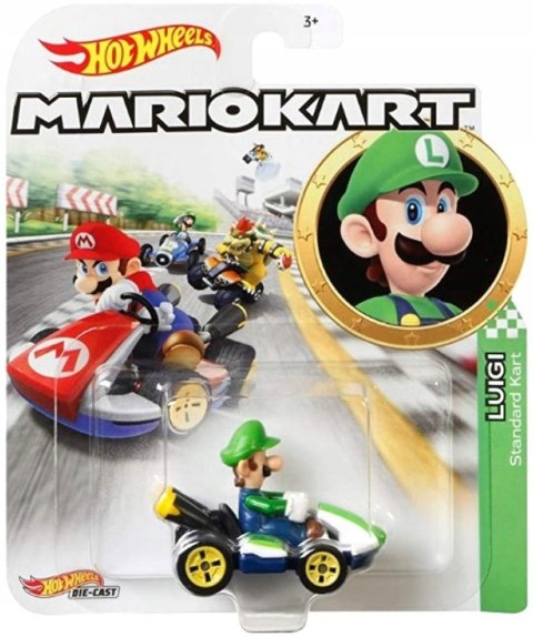 Hot Wheels Mario Kart Pojazd GLP37 Hot Wheels Mario Kart Pojazd GLP37