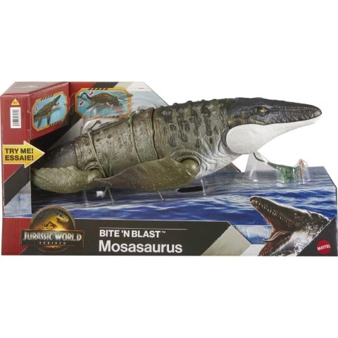 Jurassic World Figurka Bite 'N Blast Mosasaurus Jurassic World Figurka Bite 'N Blast Mosasaurus