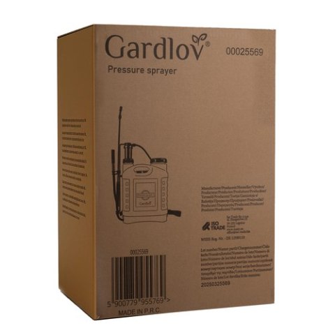 Opryskiwacz ciśnieniowy ręczny 16L Gardlov 25569 Opryskiwacz ciśnieniowy ręczny 16L Gardlov 25569