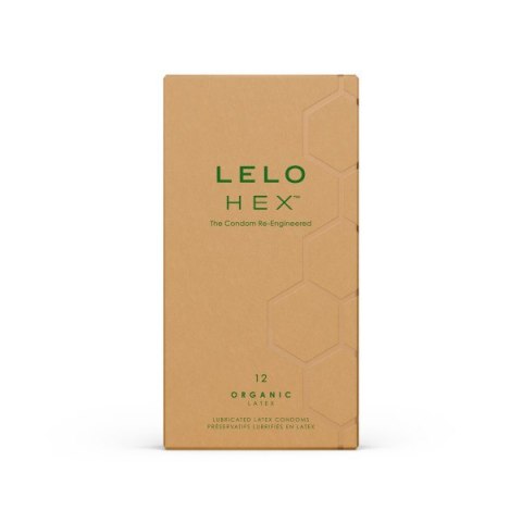 Prezerwatywy organiczne LELO HEX Organic Condoms 12 pack Prezerwatywy organiczne LELO HEX Organic Condoms 12 pack