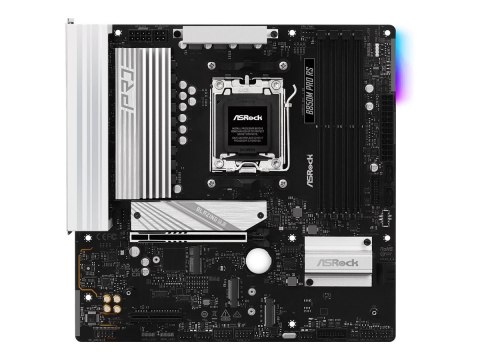 ASRock B850M PRO RS | Processor family AMD | Processor socket AM5 | DDR5 | Supported hard disk drive interfaces SATA, M.2 | Numb ASRock B850M PRO RS | Processor family AMD | Processor socket AM5 | DDR5 | Supported hard disk drive interfaces SATA, M.2 | Numb