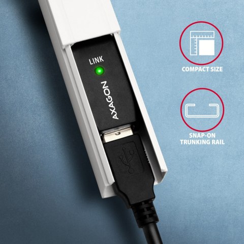 AXAGON USB repeater cable, 15 m | ADR-215 | USB Type A - USB Type A AXAGON USB repeater cable, 15 m | ADR-215 | USB Type A - USB Type A