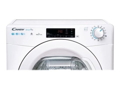 Candy | Dryer Machine | CSOE H7A2TE-S | Energy efficiency class A++ | Front loading | 7 kg | LED | Depth 58.5 cm | White Candy | Dryer Machine | CSOE H7A2TE-S | Energy efficiency class A++ | Front loading | 7 kg | LED | Depth 58.5 cm | White