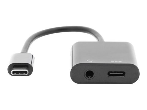 Digitus | USB Type-C adapter/Converter, Type-C to USB Type-C with 3.5mm stereo | AK-300400-002-S Digitus | USB Type-C adapter/Converter, Type-C to USB Type-C with 3.5mm stereo | AK-300400-002-S