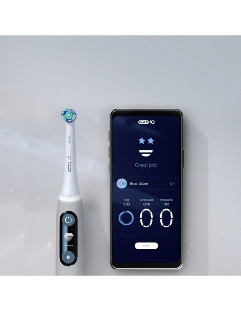 Elektryczna szczoteczka do zębów Oral-B | iO 7 Duo Pack | Akumulatorowa | Dla dorosłych | Liczba główek szczoteczki w zestawie 2 Elektryczna szczoteczka do zębów Oral-B | iO 7 Duo Pack | Akumulatorowa | Dla dorosłych | Liczba główek szczoteczki w zestawie 2