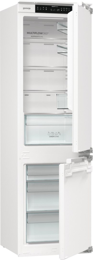 Gorenje Refrigerator | NRKI517E42 | Energy efficiency class E | Built-in | Combi | Height 177.2 cm | No Frost system | Fridge ne Gorenje Refrigerator | NRKI517E42 | Energy efficiency class E | Built-in | Combi | Height 177.2 cm | No Frost system | Fridge ne
