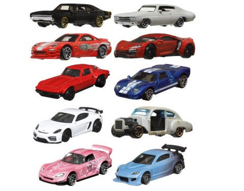 Mattel | Hot Wheels Fast and Furious Themed Assortment, HNR88 | Metal/Plastic Mattel | Hot Wheels Fast and Furious Themed Assortment, HNR88 | Metal/Plastic