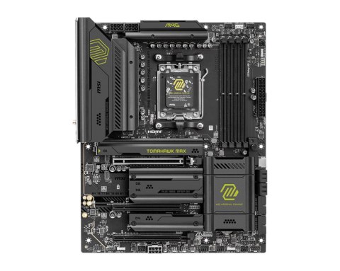 MSI MAG B850 TOMAHAWK MAX WIFI | Processor family AMD | Processor socket AM5 | DDR5 | Supported hard disk drive interfaces SATA, MSI MAG B850 TOMAHAWK MAX WIFI | Processor family AMD | Processor socket AM5 | DDR5 | Supported hard disk drive interfaces SATA,