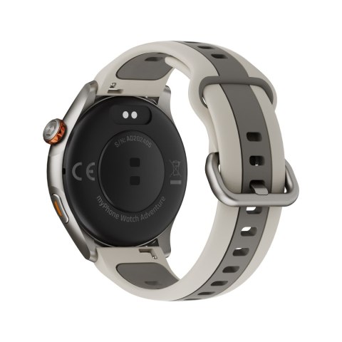 MyPhone Watch Adventure | Smart watch | GPS (satellite) | AMOLED | 1.43" | Waterproof | Beige MyPhone Watch Adventure | Smart watch | GPS (satellite) | AMOLED | 1.43" | Waterproof | Beige