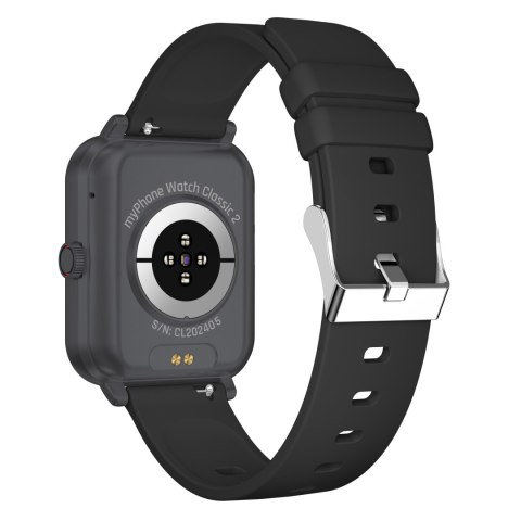 MyPhone Watch Classic 2 | Smart watch | TFT | 1.85" | Waterproof | Black MyPhone Watch Classic 2 | Smart watch | TFT | 1.85" | Waterproof | Black