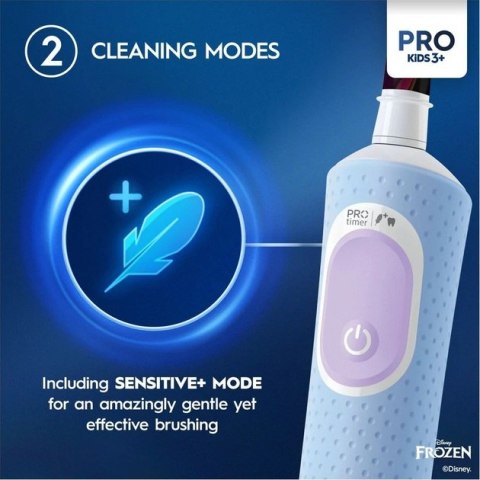 Oral-B Electric Toothbrush | Vitality Pro Frozen | Rechargeable | For children | Number of brush heads included 1 | Number of te Oral-B Electric Toothbrush | Vitality Pro Frozen | Rechargeable | For children | Number of brush heads included 1 | Number of te