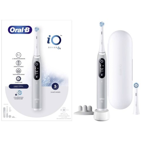 Oral-B Electric Toothbrush | iO6s | Rechargeable | For adults | Number of brush heads included 1 | Number of teeth brushing mode Oral-B Electric Toothbrush | iO6s | Rechargeable | For adults | Number of brush heads included 1 | Number of teeth brushing mode