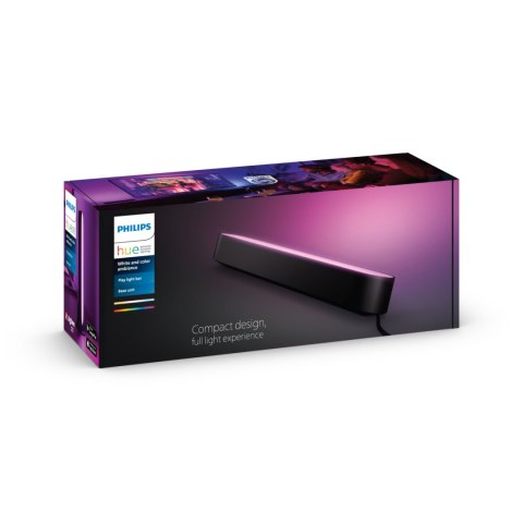 Philips Hue Play WCA Lightbar Base, Black|42 W|2000-6500 Hue White Colour Ambiance Philips Hue Play WCA Lightbar Base, Black|42 W|2000-6500 Hue White Colour Ambiance