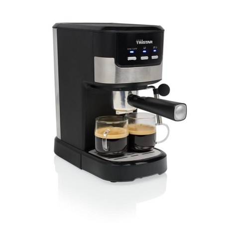 Tristar Espresso Machine | CM-2278 | Pump pressure 20 bar | Ground/Capsule | 1100 W | Black Tristar Espresso Machine | CM-2278 | Pump pressure 20 bar | Ground/Capsule | 1100 W | Black