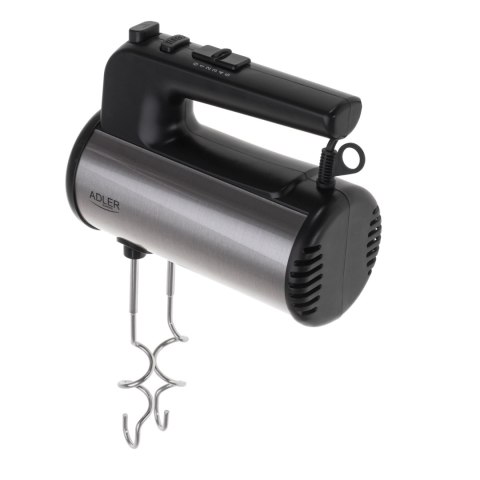 Adler Hand mixer | AD 4232 | Hand Mixer | 900 W | Number of speeds 5 | Turbo mode | Black/Stainless Steel Adler Hand mixer | AD 4232 | Hand Mixer | 900 W | Number of speeds 5 | Turbo mode | Black/Stainless Steel