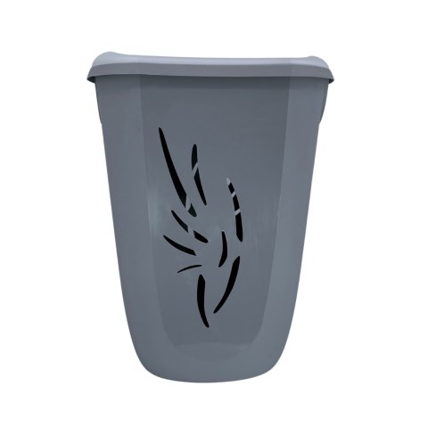 Kosz na pranie 40L Flora, Szary Kosz na pranie 40L Flora, Szary