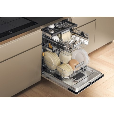 Whirlpool Dishwasher | W7I HF60 TU | Built-in | Width 59.8 cm | Number of place settings 15 | Number of programs 8 | Energy effi Whirlpool Dishwasher | W7I HF60 TU | Built-in | Width 59.8 cm | Number of place settings 15 | Number of programs 8 | Energy effi