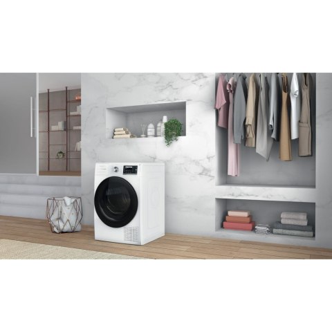 Whirlpool Dryer Machine with Heat Pump | W6 D84WB EE | Energy efficiency class A+++ | Front loading | 8 kg | LCD | Depth 65.6 cm Whirlpool Dryer Machine with Heat Pump | W6 D84WB EE | Energy efficiency class A+++ | Front loading | 8 kg | LCD | Depth 65.6 cm