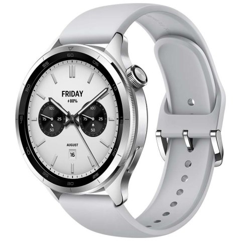 Xiaomi Watch S4 | Smart watch | GPS (satellite) | AMOLED | 1.43" | Waterproof | Silver Xiaomi Watch S4 | Smart watch | GPS (satellite) | AMOLED | 1.43" | Waterproof | Silver