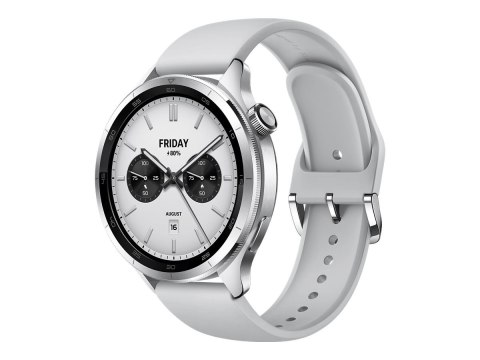 Xiaomi Watch S4 | Smart watch | GPS (satellite) | AMOLED | 1.43" | Waterproof | Silver Xiaomi Watch S4 | Smart watch | GPS (satellite) | AMOLED | 1.43" | Waterproof | Silver