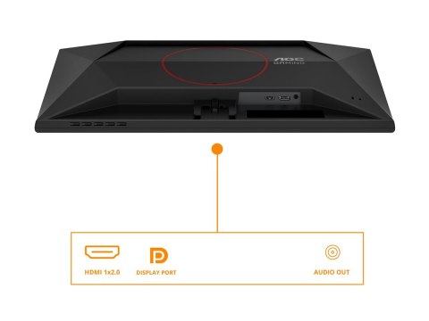 AOC 25G42E | 25 " | IPS | FHD | 16:9 | 180 Hz | 1 ms | 1920 x 1080 pixels | 300 cd/m² | HDMI ports quantity 1 | Black
