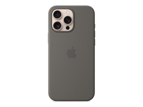 Apple Case with MagSafe | Apple | iPhone 16 Pro Max | Silicone | Stone Gray Apple Case with MagSafe | Apple | iPhone 16 Pro Max | Silicone | Stone Gray