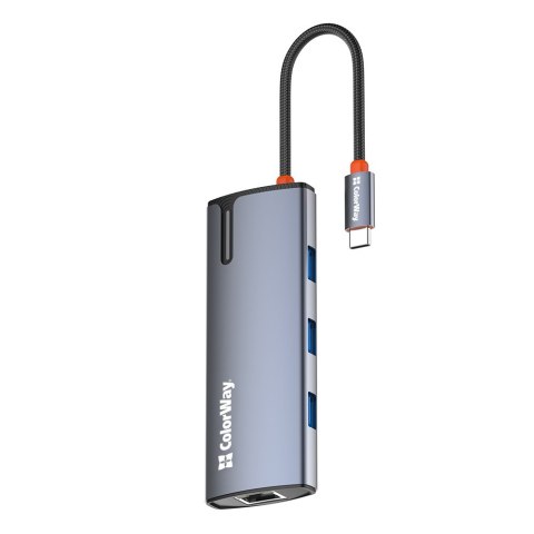 ColorWay 6-in-1 Docking Station | CW-HUB02 | 100 W