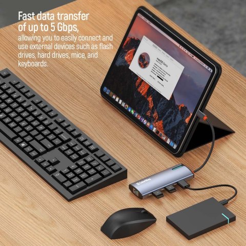 ColorWay 6-in-1 Docking Station | CW-HUB02 | 100 W