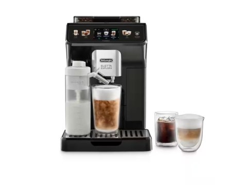 Delonghi Coffee Maker | ECAM450.65.G Eletta Explore | Pump pressure 19 bar | Built-in milk frother | Automatic | 1450 W | Grey Delonghi Coffee Maker | ECAM450.65.G Eletta Explore | Pump pressure 19 bar | Built-in milk frother | Automatic | 1450 W | Grey