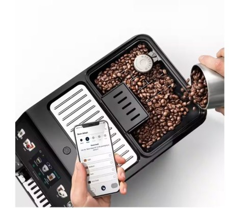 Delonghi Coffee Maker | ECAM450.65.G Eletta Explore | Pump pressure 19 bar | Built-in milk frother | Automatic | 1450 W | Grey Delonghi Coffee Maker | ECAM450.65.G Eletta Explore | Pump pressure 19 bar | Built-in milk frother | Automatic | 1450 W | Grey