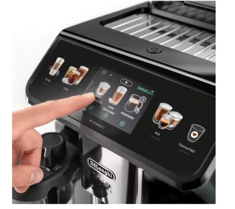 Delonghi Coffee Maker | ECAM450.65.G Eletta Explore | Pump pressure 19 bar | Built-in milk frother | Automatic | 1450 W | Grey Delonghi Coffee Maker | ECAM450.65.G Eletta Explore | Pump pressure 19 bar | Built-in milk frother | Automatic | 1450 W | Grey
